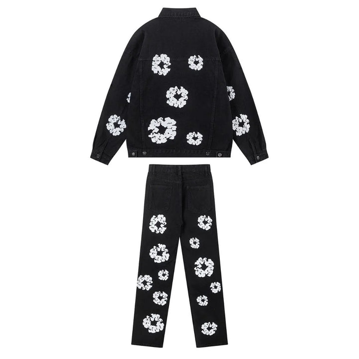 Denim Tears Exklusives Schwarzes Set: Stilvolle Mode mit kultureller Tiefe