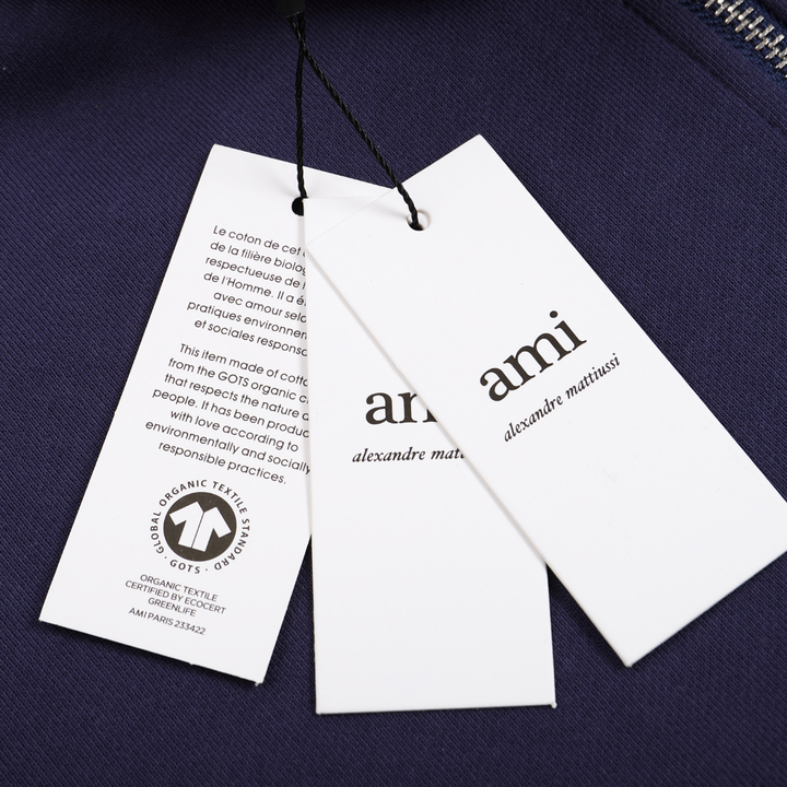 AMI Paris Unisex Jacke: Eleganter Komfort, Zeitloser Stil, Hochwertige Qualität
