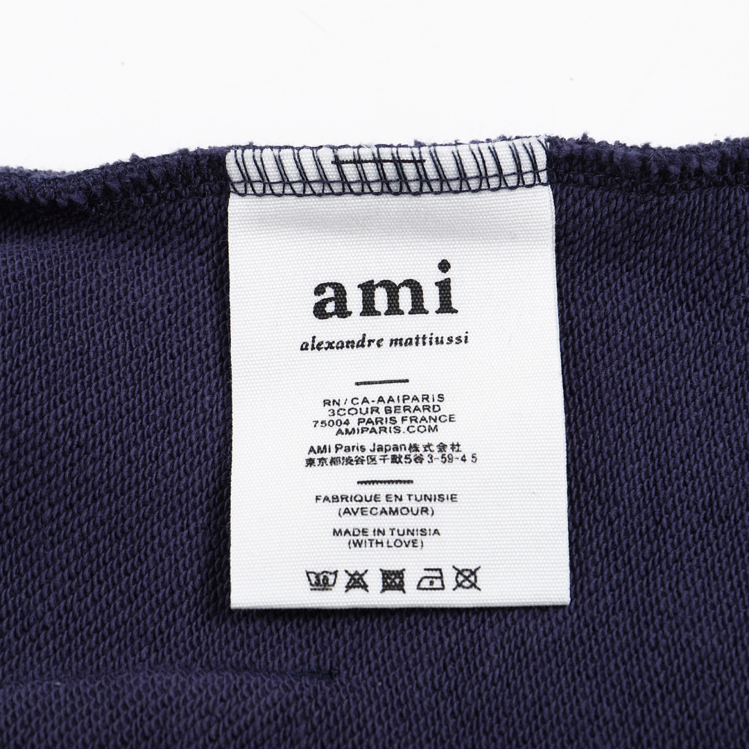 AMI Paris Unisex Jacke: Eleganter Komfort, Zeitloser Stil, Hochwertige Qualität