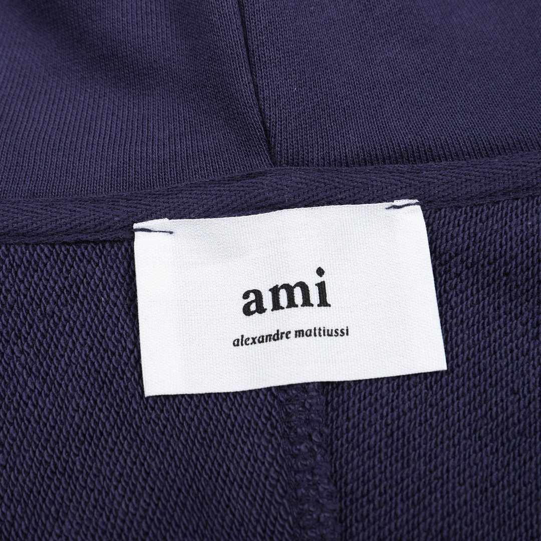 AMI Paris Unisex Jacke: Eleganter Komfort, Zeitloser Stil, Hochwertige Qualität