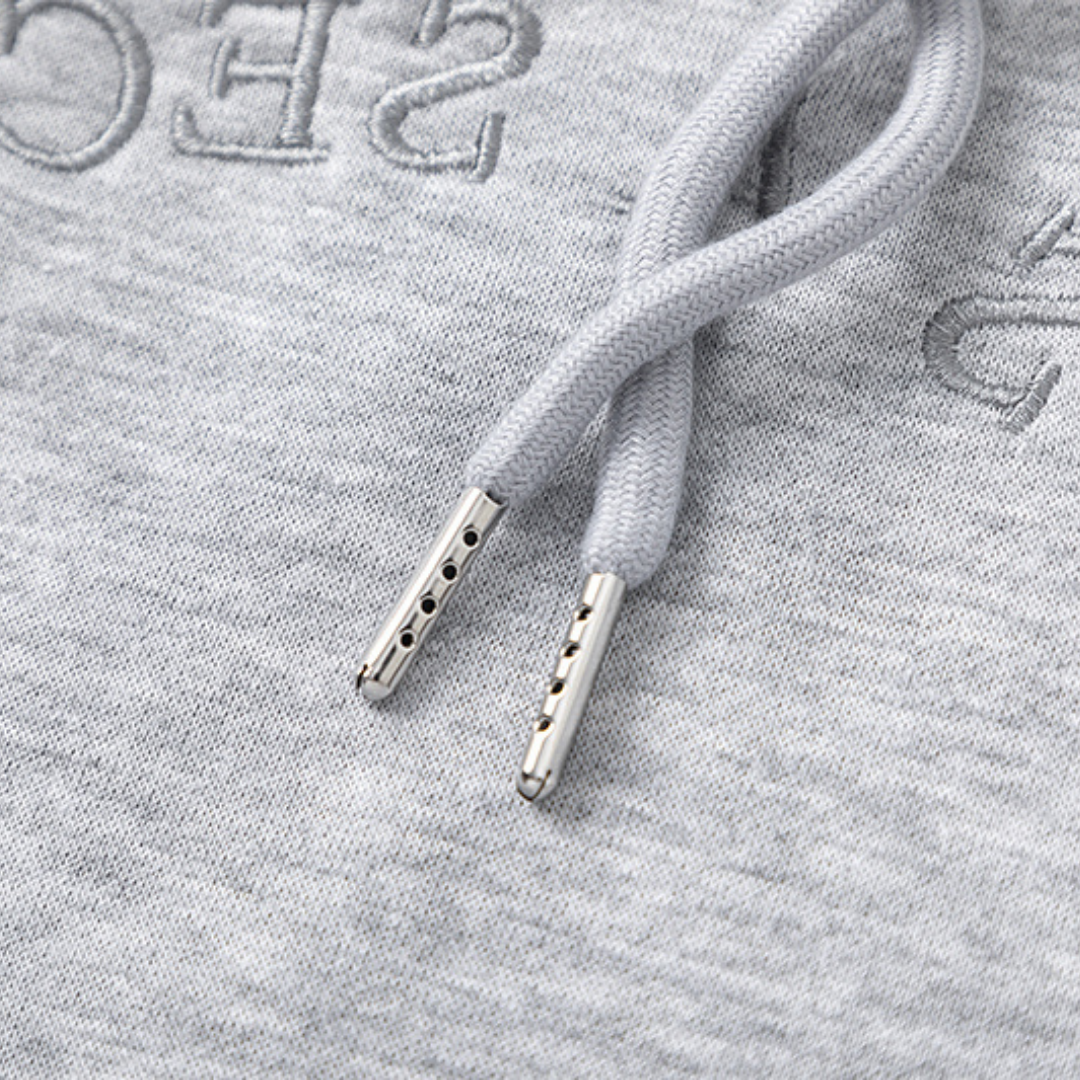 Trapstar Decoded Arch 2.0 Eisgrauer Designer Jogginganzug – Stylischer Freizeitanzug für Herren