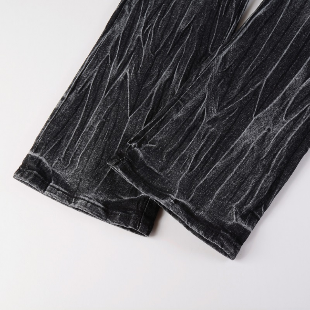 Amiri Schwarze Ausgestellte Designer Jeans Herren Luxus Denim Rock'n'Roll Style