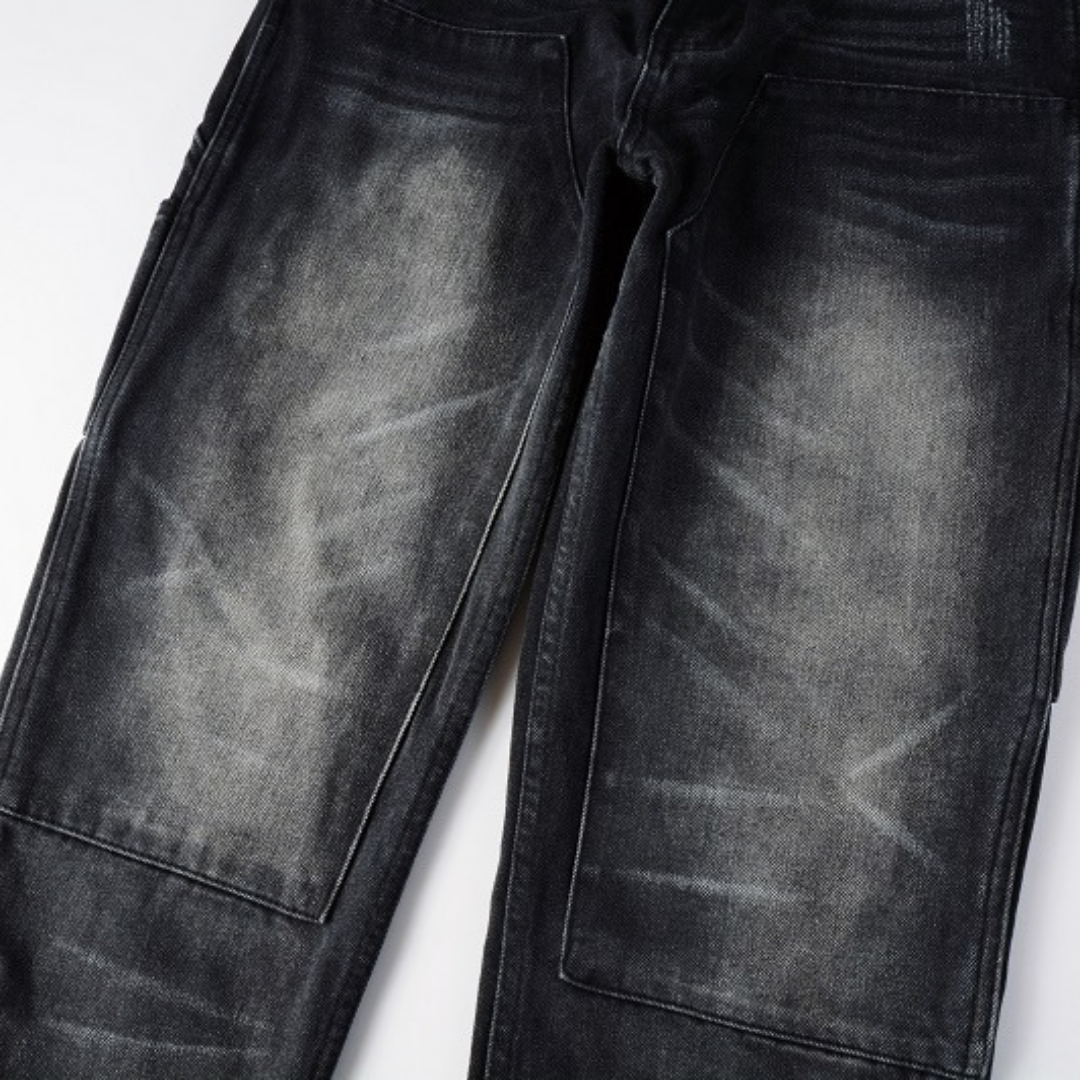 Amiri Schwarze Distressed Jeans: Dein Ticket zum lässigen Rockstar-Look