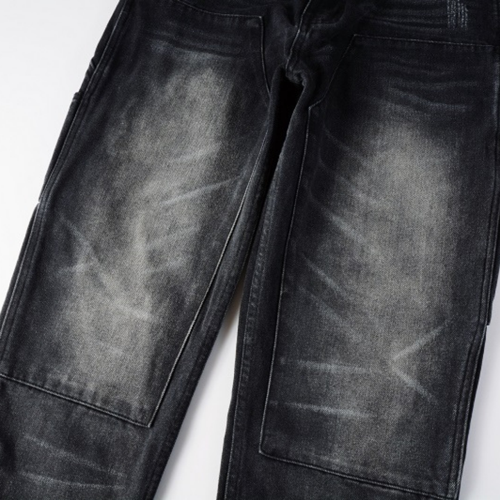 Amiri Schwarze Distressed Jeans: Dein Ticket zum lässigen Rockstar-Look