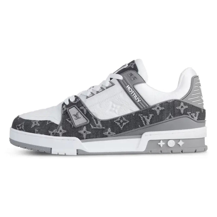 Luxuriöse Louis Vuitton Trainer Grau Sneaker für Herren – Stilvoller Komfort