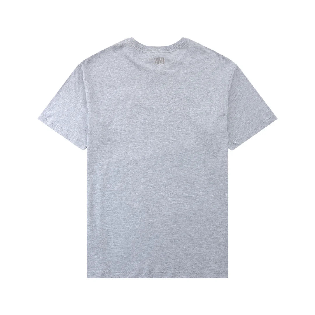 AMI Paris Unisex Baumwoll-T-Shirt – Elegant, Zeitlos, Vielseitig, Hohe Qualität
