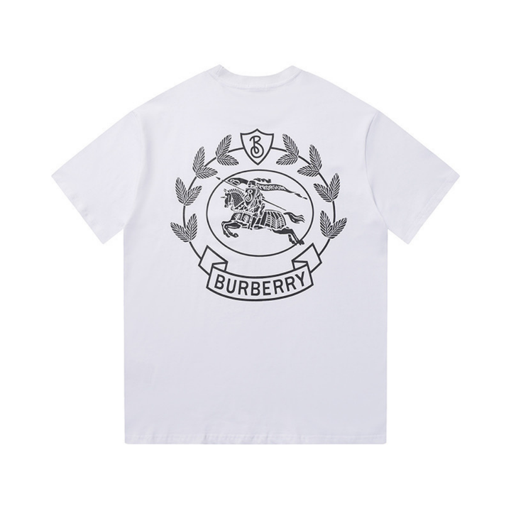 Exklusives Burberry Baumwoll-T-Shirt Damen Herren Klassisch Modern Luxus Design