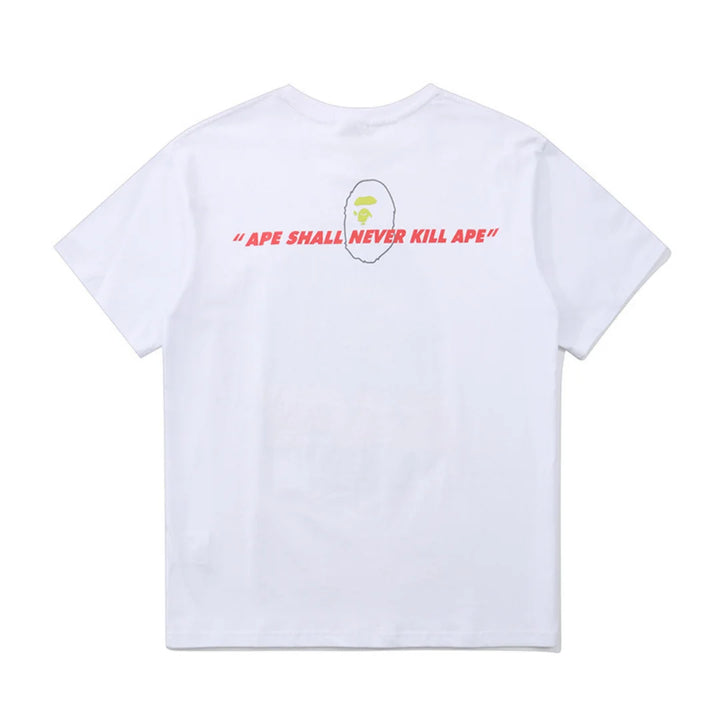Exklusives BAPE Streetwear T-Shirt: Hochwertige Baumwolle, Stylisch, Bequem, Original Design