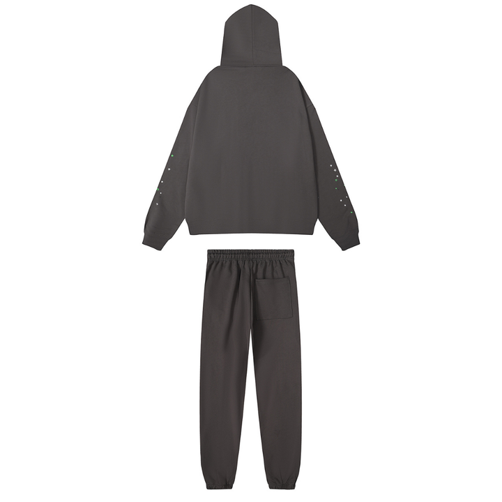 SP5DER Gemütlicher Trainingsanzug: Stylischer Hoodie & Komfortable Hose Streetwear Look