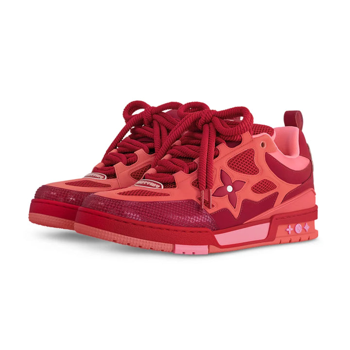 Louis Vuitton Skate Rot Herren Luxus High-End Streetwear Komfort Design Schuhe