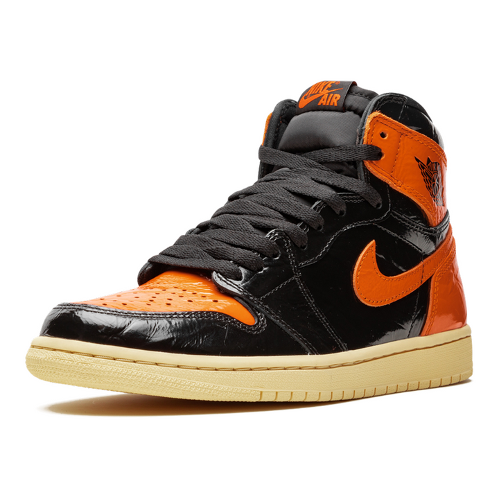Air Jordan 1 Retro High OG Shattered Backboard 3.0: Ikonischer Glanzleder Sneaker