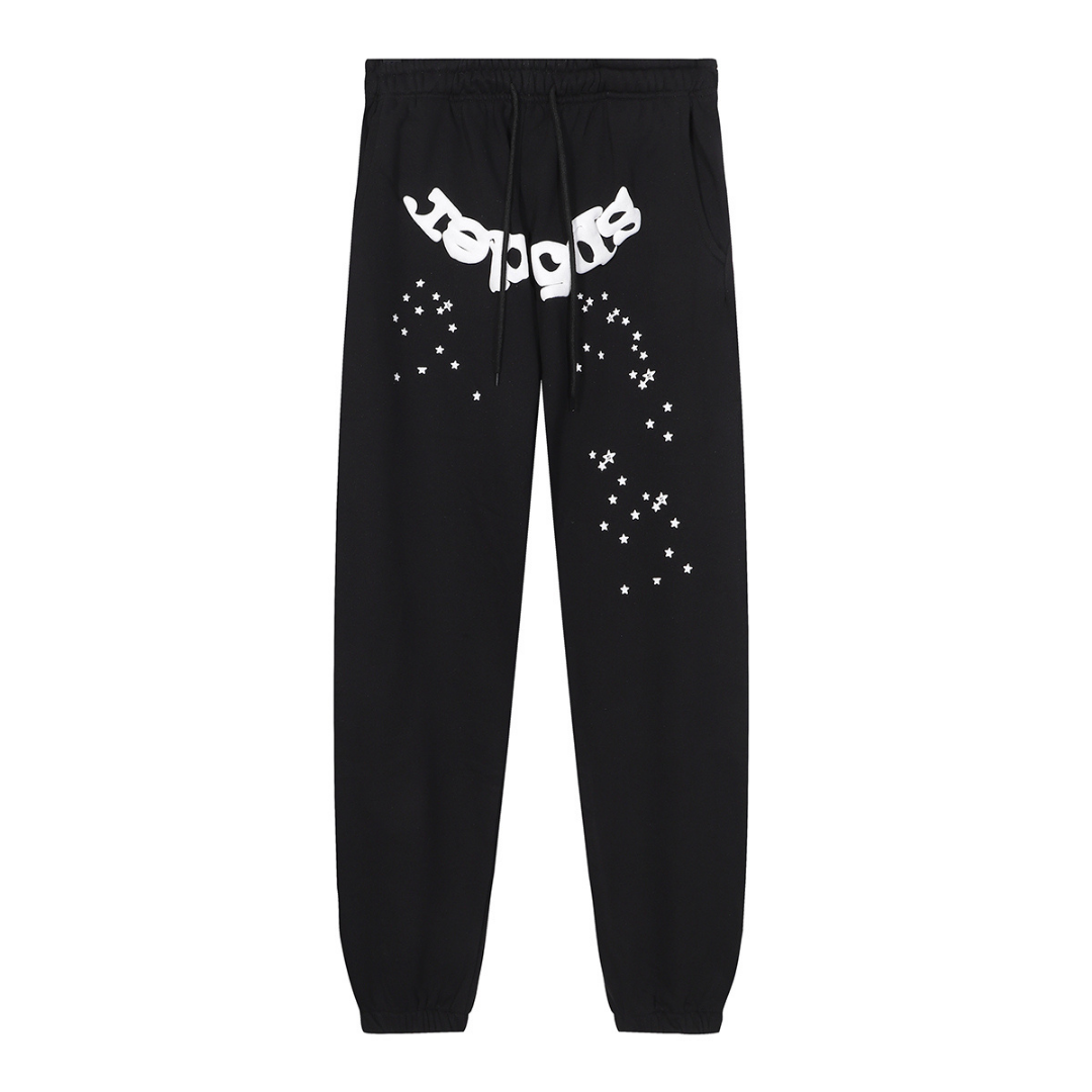 SP5DER Young Thug Streetwear Trainingsanzug Herren Urban Mode Komfort Design