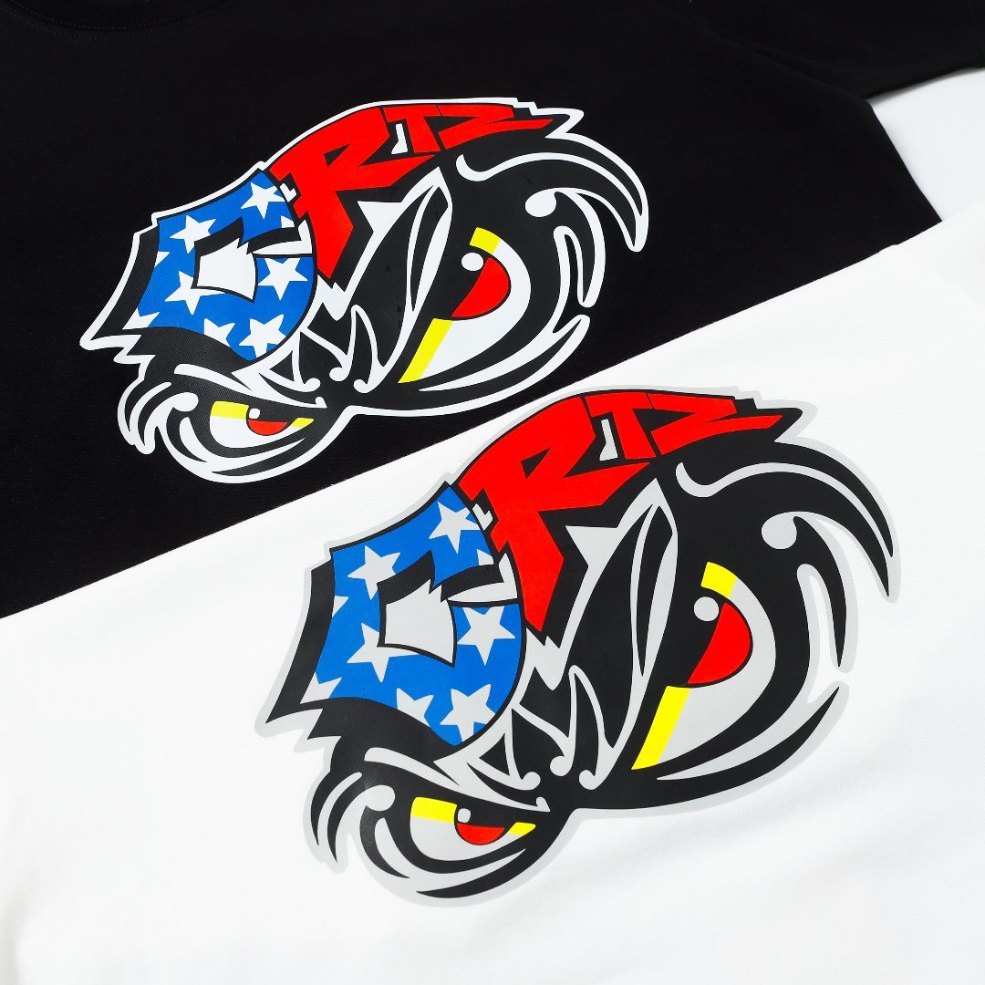 Corteiz Herren T-Shirt, Premium Baumwolle, Bequem, Stilvoll, Urban, Kurzarm