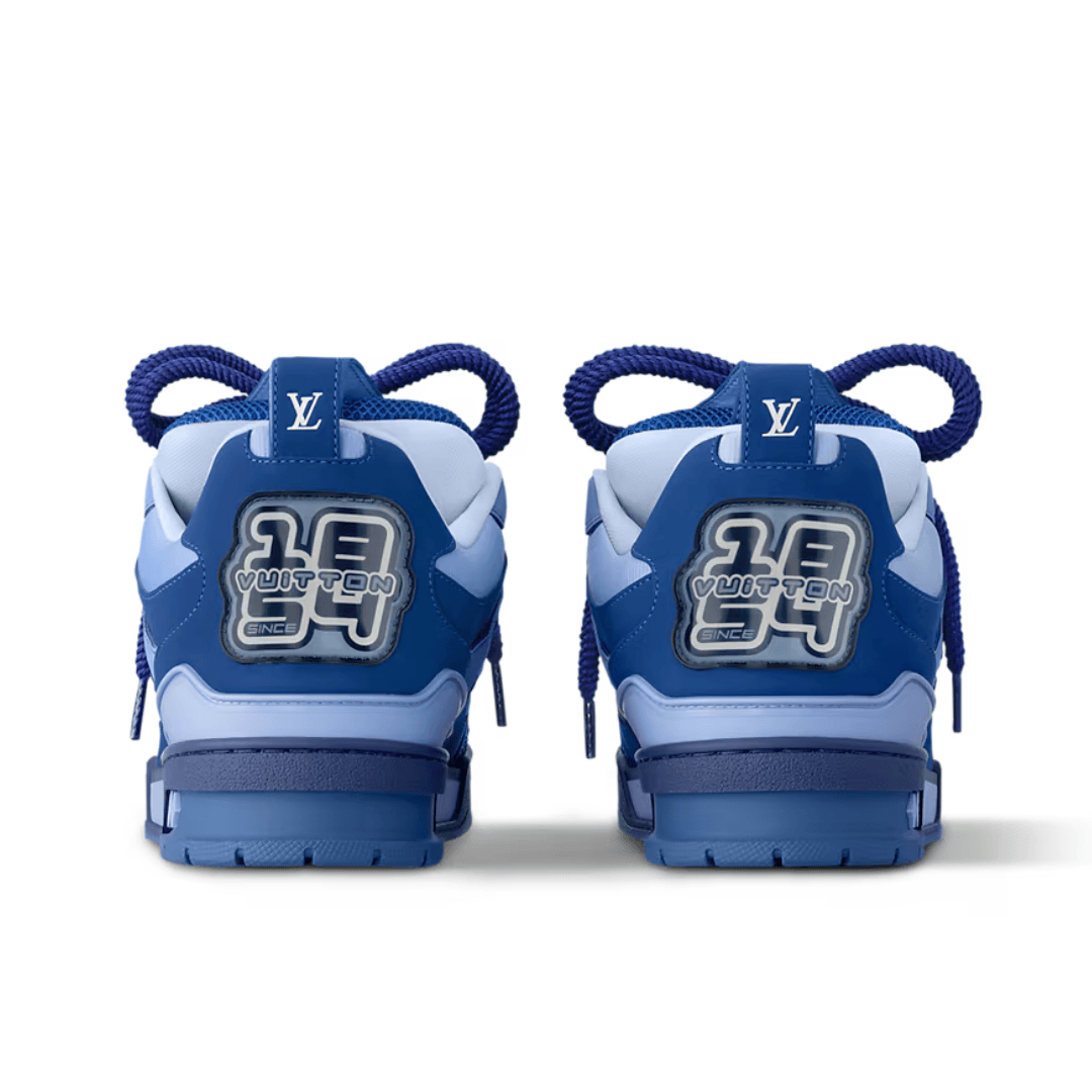 Exklusive Louis Vuitton Skate Sneaker Blau: Luxuriöser Stil, Komfort & Monogramm Design