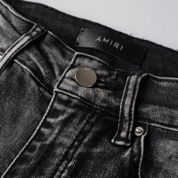 Amiri Distressed Paint Jeans Herren – Luxus Designer Denim mit Kunstvollen Farbspritzern