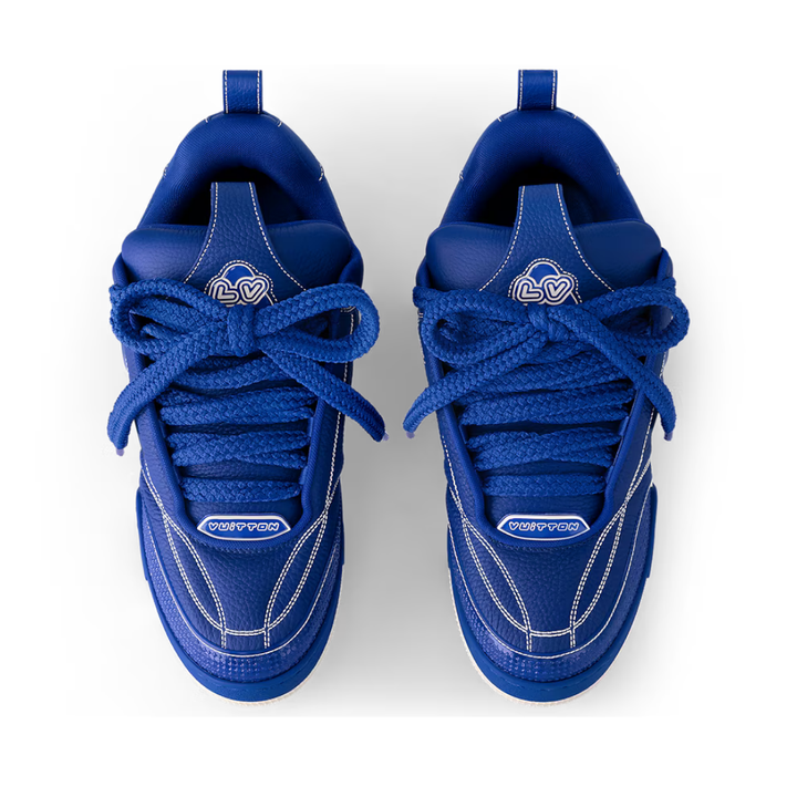 Louis Vuitton Skate Sneaker Blau – Luxuriöser Designer Herrenschuh für Streetwear-Stil