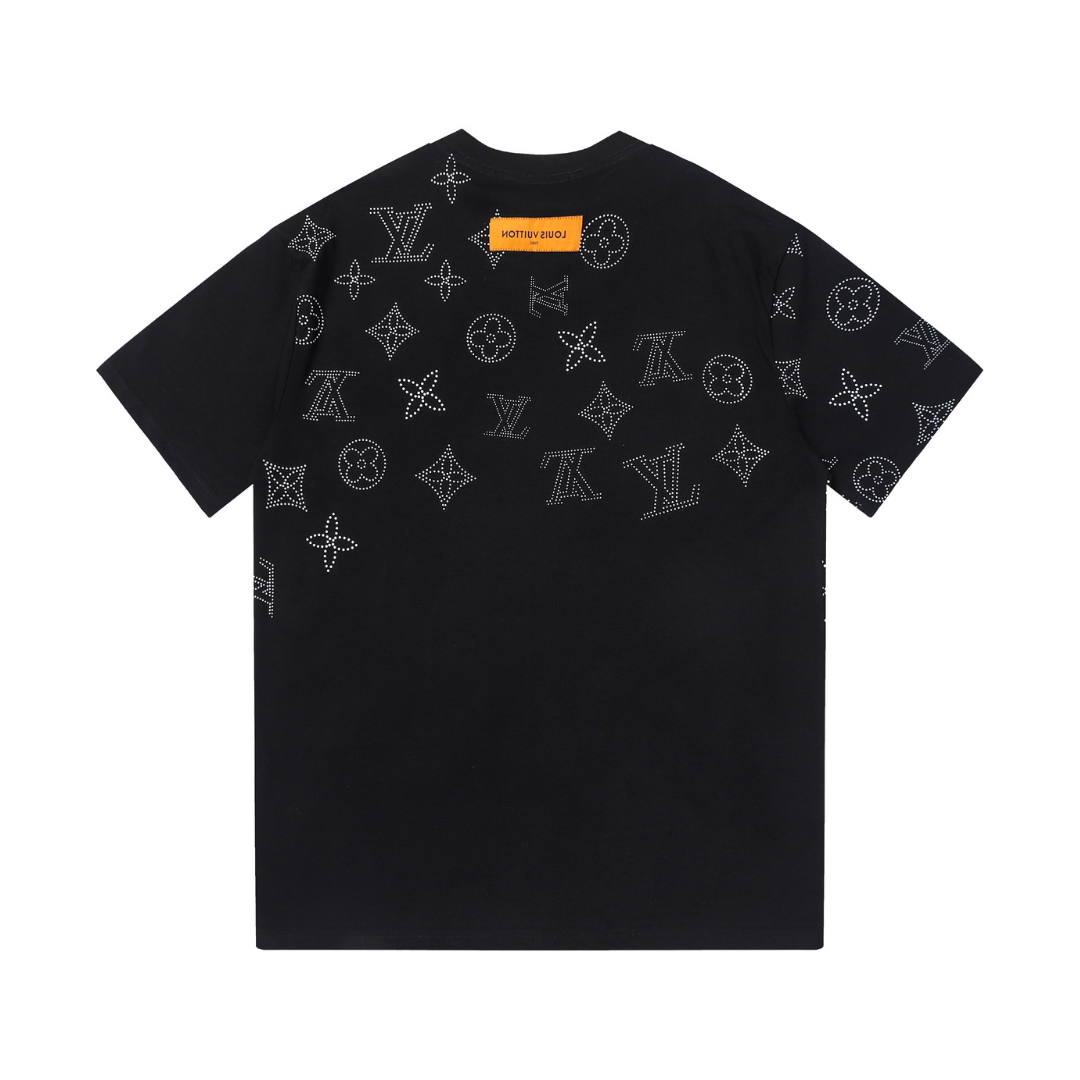 Luxuriöses Louis Vuitton Herren-T-Shirt: Premium-Baumwolle, ikonisches Design, zeitloser Stil