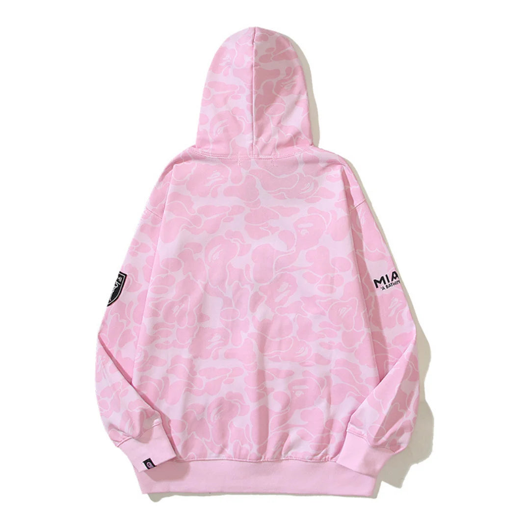 Exklusiver BAPE Miami Streetwear Hoodie – Japanischer Unisex Kapuzenpullover mit ikonischem Design