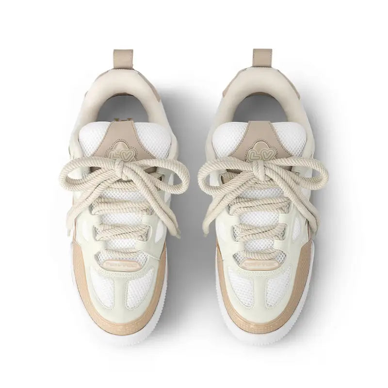 Louis Vuitton Skate Beige Luxus Sneaker – Stilvoller Designer Schuh Komfortabel