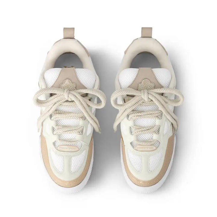Louis Vuitton Skate Beige Luxus Sneaker – Stilvoller Designer Schuh Komfortabel