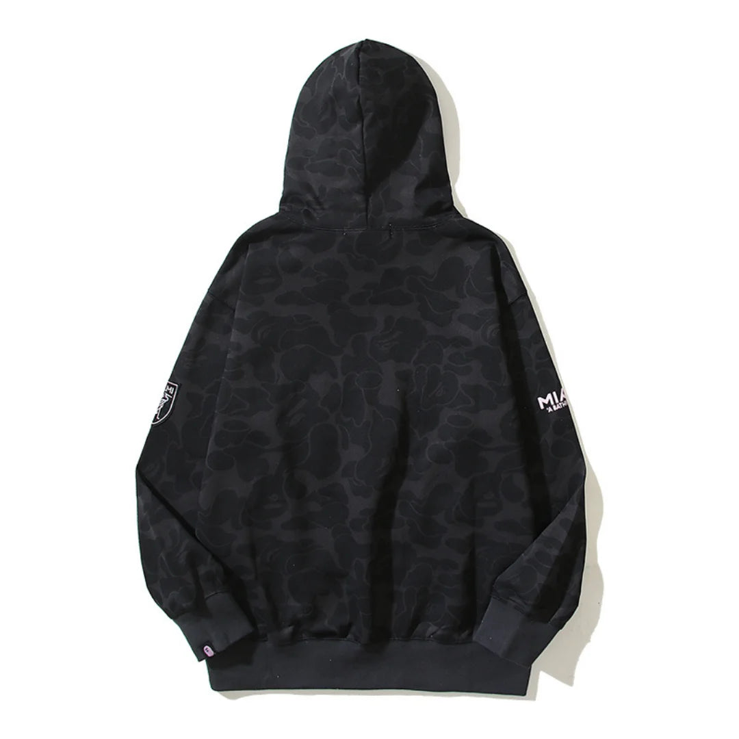BAPE Miami Streetwear Kapuzenpullover für Herren - Exklusiver Affenkopf Design Hoodie