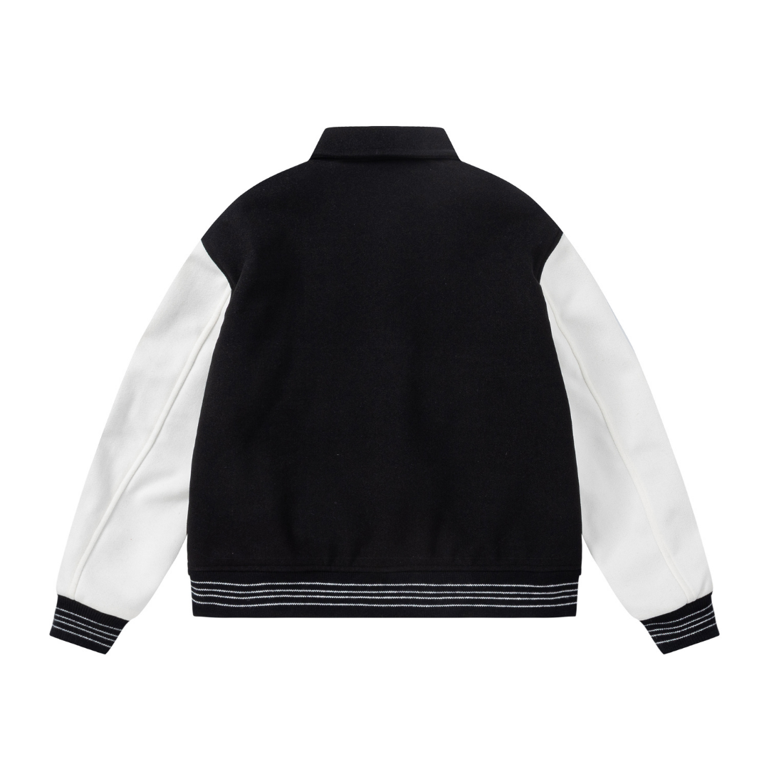 Amiri Monogramm Designer Jacke – Luxuriöser Herren Streetwear Rock'n'Roll Stil