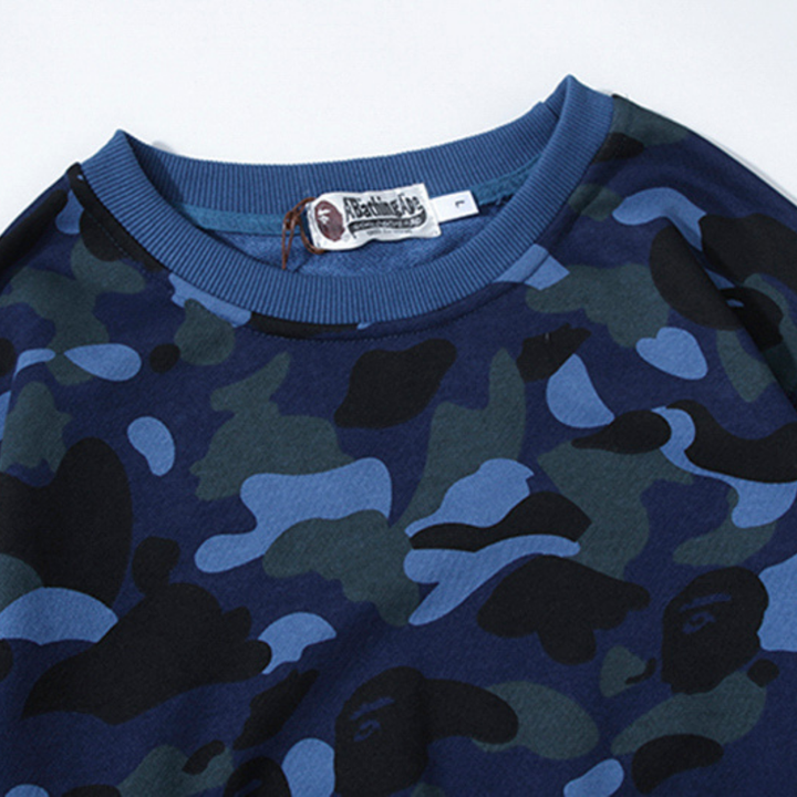Exklusiver BAPE Shark Camo Hoodie – Japanischer Streetwear Kapuzenpullover für Style-Ikonen