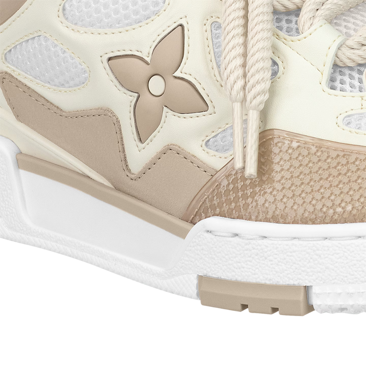 Louis Vuitton Skate Beige Luxus Sneaker – Stilvoller Designer Schuh Komfortabel