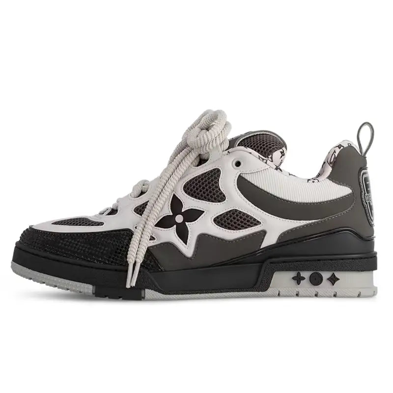 Luxuriöse Louis Vuitton Skate Sneaker Grau – Stil, Komfort & Exklusivität für Herren