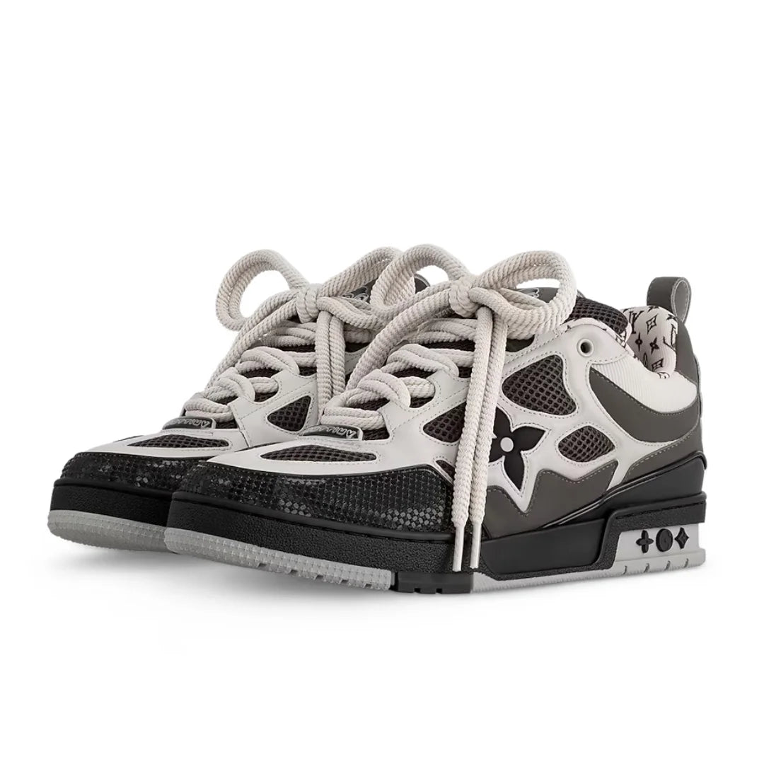 Luxuriöse Louis Vuitton Skate Sneaker Grau – Stil, Komfort & Exklusivität für Herren