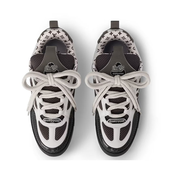 Luxuriöse Louis Vuitton Skate Sneaker Grau – Stil, Komfort & Exklusivität für Herren