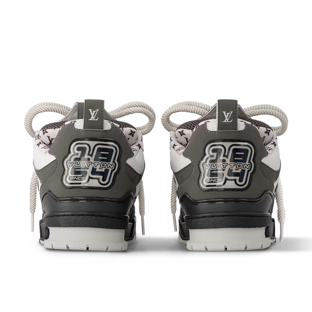 Luxuriöse Louis Vuitton Skate Sneaker Grau – Stil, Komfort & Exklusivität für Herren