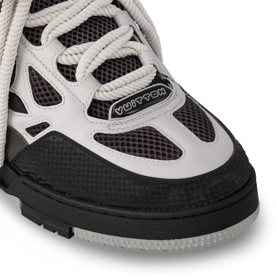 Luxuriöse Louis Vuitton Skate Sneaker Grau – Stil, Komfort & Exklusivität für Herren