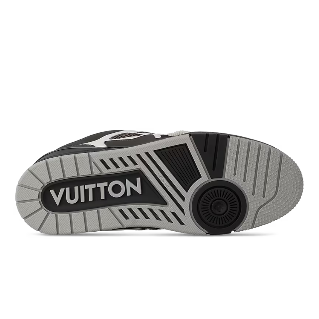 Luxuriöse Louis Vuitton Skate Sneaker Grau – Stil, Komfort & Exklusivität für Herren