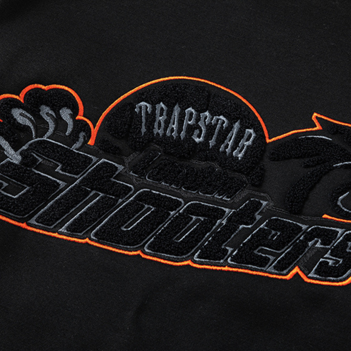 Trapstar Shooters 2.0 Kapuzen-Trainingsanzug Schwarz: Urbaner Streetwear-Style