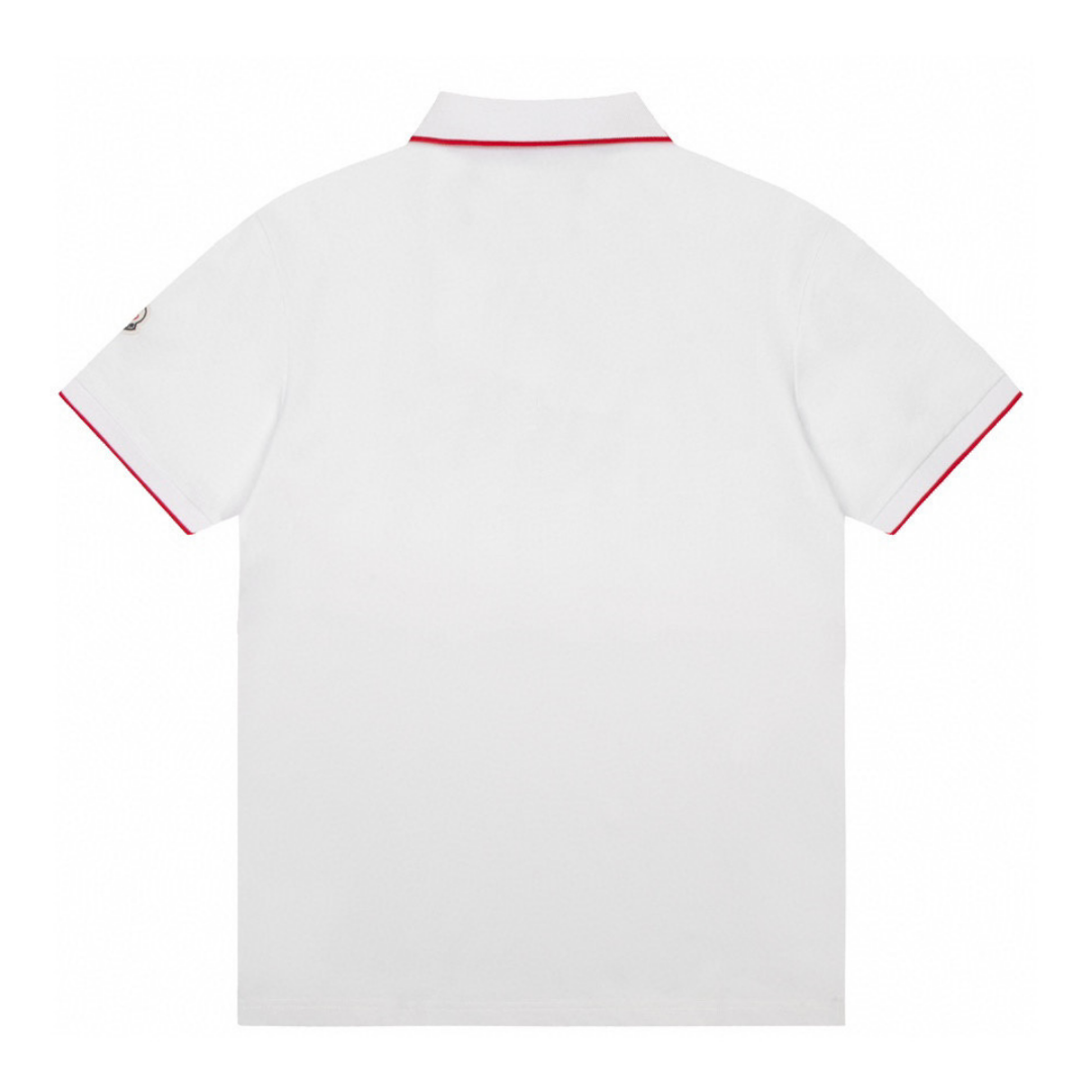 Exklusives Moncler Poloshirt für Herren – Stilvoll, Bequem, Luxuriös, Zeitlos