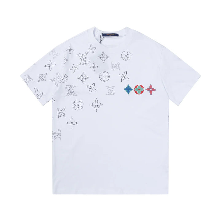 Luxuriöses Louis Vuitton T-Shirt – Premium Baumwolle Monogramm Design – Unisex Kurzarm