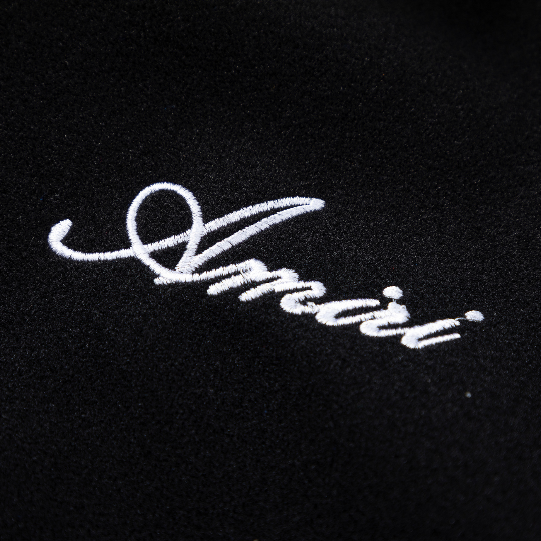 Amiri Monogramm Designer Jacke – Luxuriöser Herren Streetwear Rock'n'Roll Stil