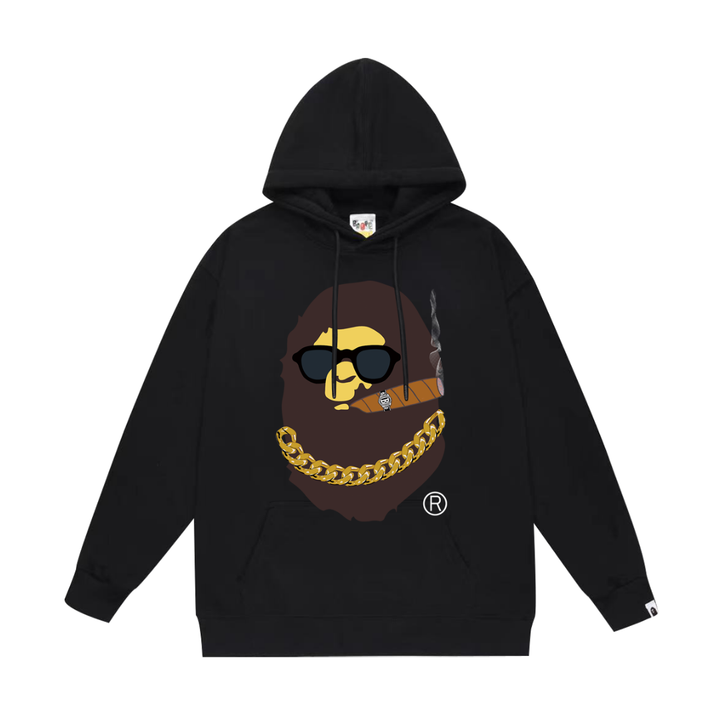 Exklusiver BAPE Streetwear Hoodie: Japanisches Design für Einzigartigen Komfort und Stil