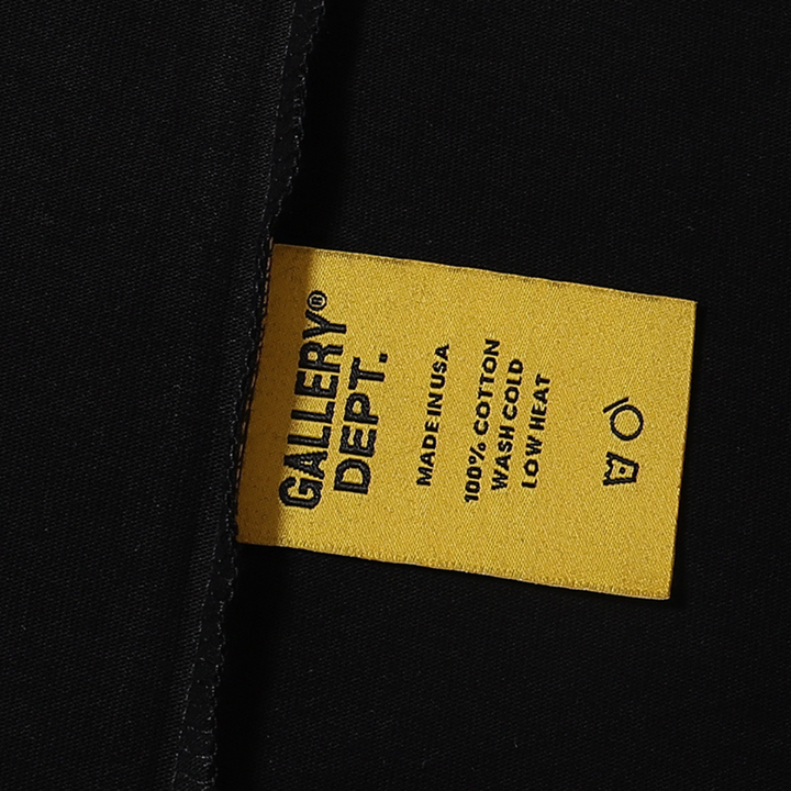 Exklusives Gallery Dept. Künstlerisches Patchwork Oversize T-Shirt – Einzigartiger Streetwear Look