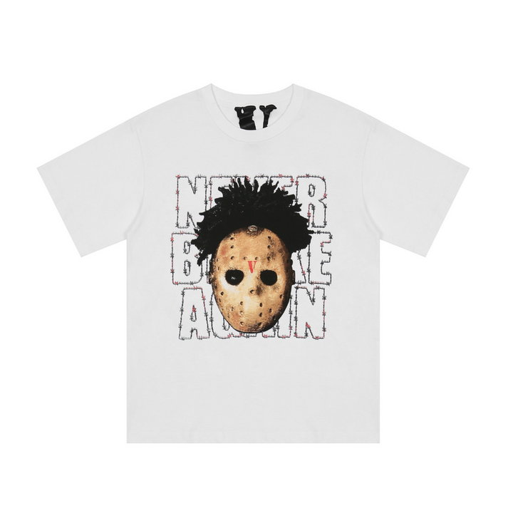 V-LONE 'Never Broke Again' Statement T-Shirt: Zeige deine unerschütterliche Individualität