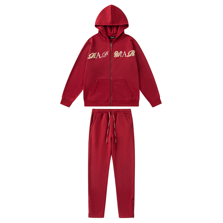 Trapstar Irongate Roter Secret Herren Trainingsanzug – Stilvoll & Bequem