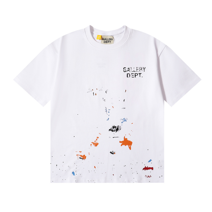 Gallery Dept. Künstlerisches Übergroßes T-Shirt – Handgefertigt, Streetwear, Einzigartiger Stil
