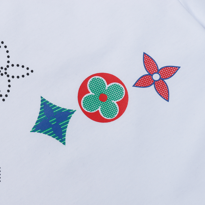 Luxuriöses Louis Vuitton T-Shirt – Premium Baumwolle Monogramm Design – Unisex Kurzarm