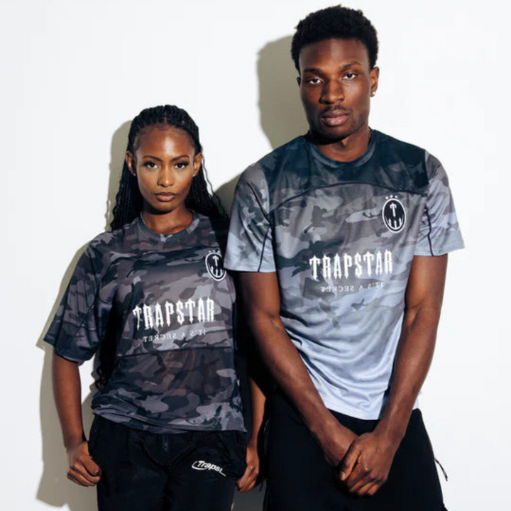 Trapstar Camo Gradient T-Shirt Herren: Exklusives Urban Streetwear Design, Bequemes Baumwoll Shirt