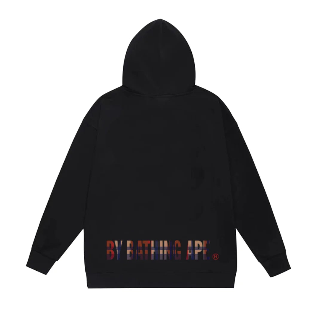 Exklusiver BAPE Kapuzenpullover – Japanischer Streetwear Stil für Ultimative Bequemlichkeit