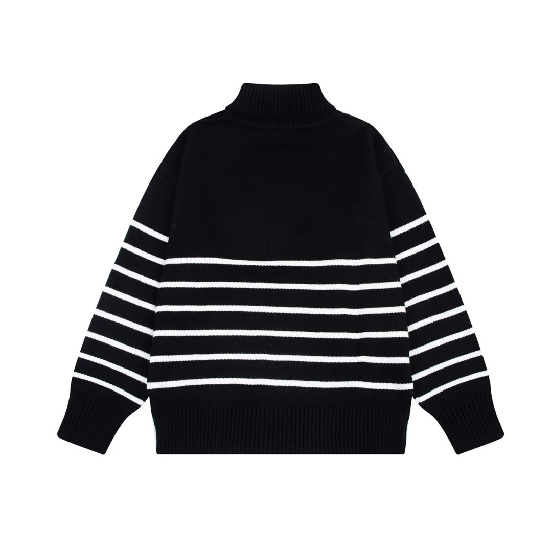 AMI Paris Herzlogo Strickpullover – Luxuriöser Unisex Designer Pullover für Komfort & Stil