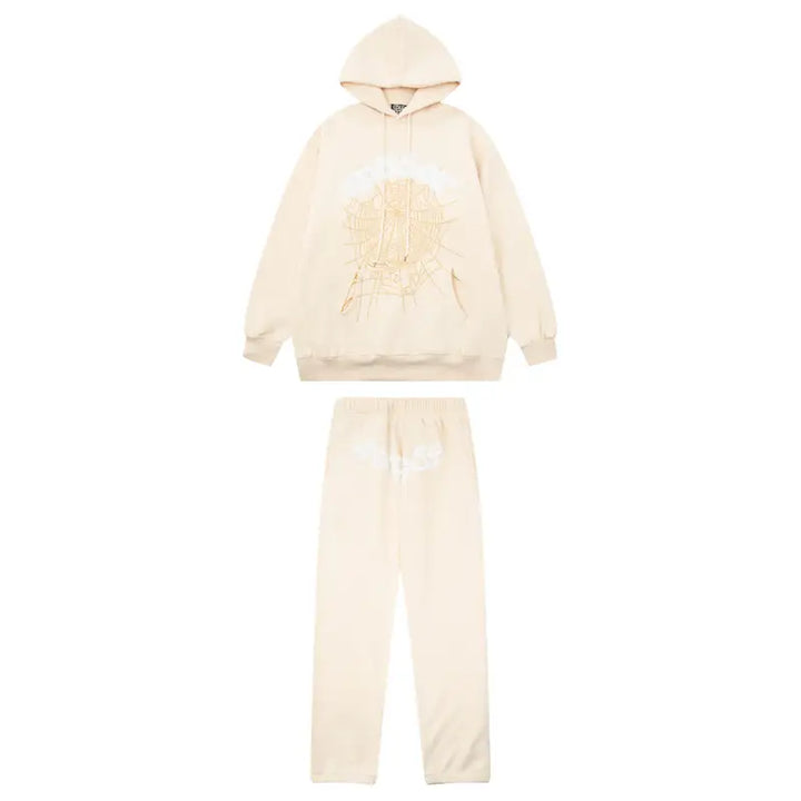 SP5DER Trainingsanzug Young Thug Streetwear Set – Luxuriöser Komfort & Stil