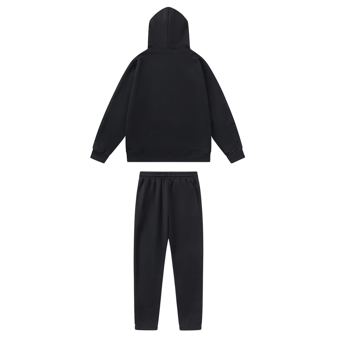 Trapstar Irongate Secret Schwarzer Herren Trainingsanzug Set - Stilvoller Streetwear Freizeitanzug