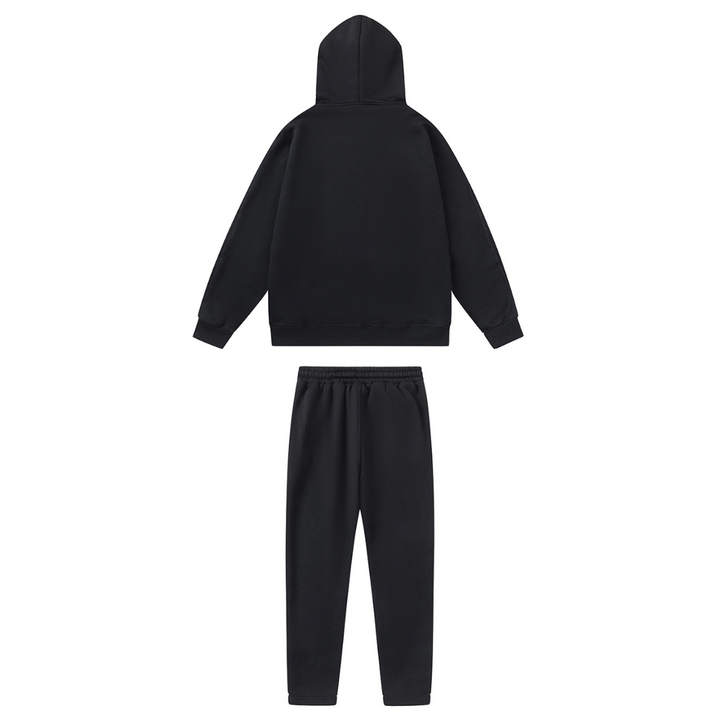 Trapstar Irongate Secret Schwarzer Herren Trainingsanzug Set - Stilvoller Streetwear Freizeitanzug